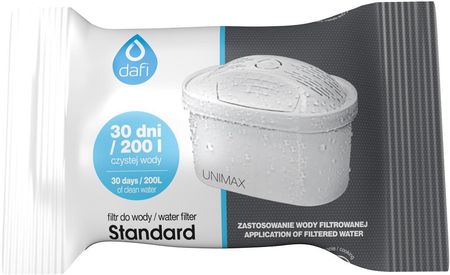 Dafi Zestaw Filtrów Do Dzbanka Unimax 10-pack - zdjęcie 2