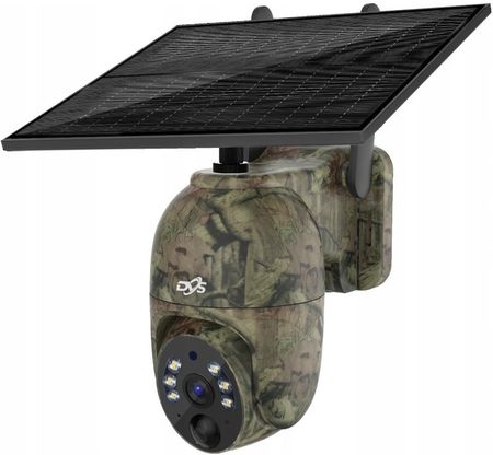 Zewnętrzna kamera na kartą SIM 4G szara SMART DETEKCJA PIR bateria solarna GSM 2MPx - zdjęcie 6
