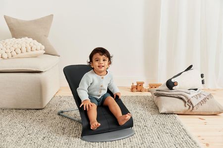 BABYBJORN - leżaczek BLISS Woven, Czarny - zdjęcie 5