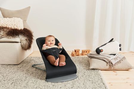 BABYBJORN - leżaczek BLISS Woven, Czarny - zdjęcie 4