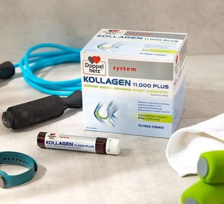 Doppelherz Kolagen 11.000 Plus Owoce Leśne 30amp - zdjęcie 3