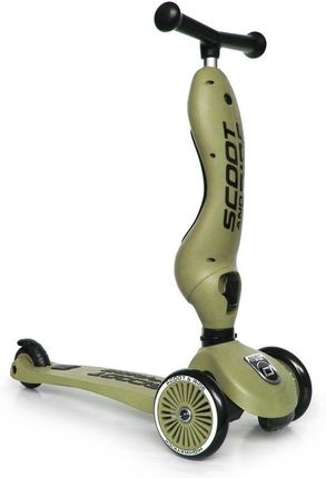 Scoot & Ride Highwaykick 1 Jeździk I Hulajnoga 2W1 Olive - zdjęcie 2