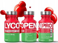 Zdjęcie Lycopen Pro Napój Antyoxidant Drink Sharp Żurawinowy 15x250ml - Mirsk
