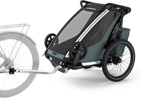 Thule Przyczepka Rowerowa Dla Dziecka Pojedyncza Chariot Cross 2 Single Dark Slate - zdjęcie 5