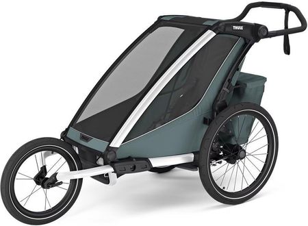 Thule Przyczepka Rowerowa Dla Dziecka Pojedyncza Chariot Cross 2 Single Dark Slate - zdjęcie 6