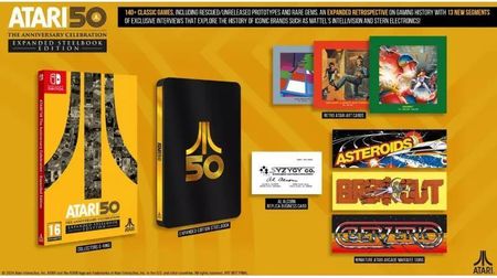 Atari 50 The Anniversary Celebration Expanded Steelbook (Gra NS) - zdjęcie 4