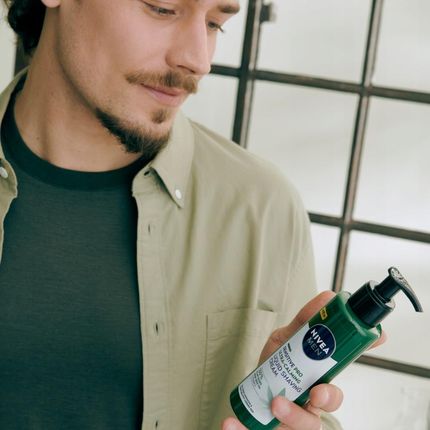 Nivea Men Zestaw Kosmetyków Męskich Kremów Do Golenia Twarzy + Kosmetyczka - zdjęcie 3