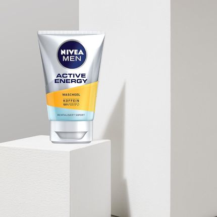 Nivea Men Zestaw Kosmetyków Męskich Żel Do Mycia Twarzy + Krem +Kosmetyczka - zdjęcie 6