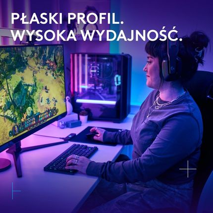 Klawiatura Logitech G515 TKL Lightspeed Czarny (920012538) - zdjęcie 2