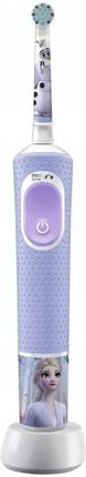 Szczoteczka Elektryczna Oral-B Vitality Pro D103 Frozen Elza + 4X Końcówki + Etui + Dodatki - zdjęcie 3