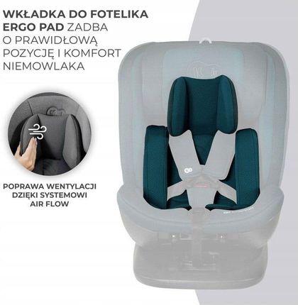 Kinderkraft Xpedition 2 i-Size 0-36Kg Blue - zdjęcie 5