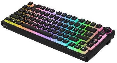 Klawiatura Savio Phenix Gateron Red Pro Pudding Czarny - zdjęcie 5