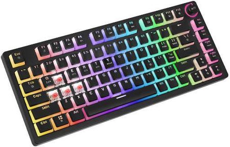 Klawiatura Savio Phenix Gateron Red Pro Pudding Czarny - zdjęcie 2