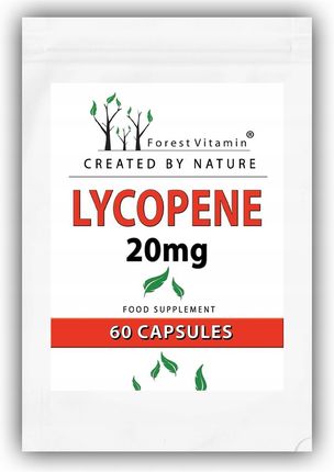 Forest Vitamin LIKOPEN LYCOPENE PROSTATA SERCE MOCNY 60kaps 20mg - zdjęcie 2