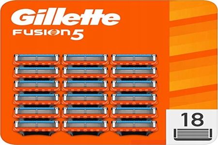 Gillette Fusion5 Ostrza Do Maszynki Wielokolorowy 18 Części - zdjęcie 2