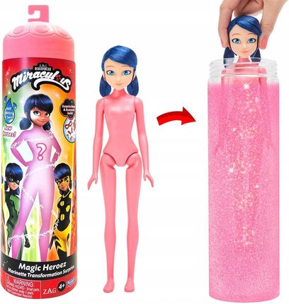 Bandai Miraculous Ladybug Marinette Lalka Zmienia Kolory 26Cm - zdjęcie 3