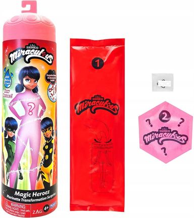 Bandai Miraculous Ladybug Marinette Lalka Zmienia Kolory 26Cm - zdjęcie 2