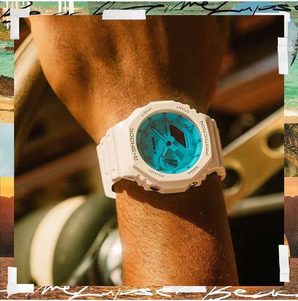 Casio G-Shock GA-2100TL-7AER Classic Beach Time Lapse - zdjęcie 2