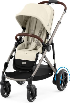 Cybex E-Gazelle S Seashell Beige Elektryczny Spacerowy - zdjęcie 6