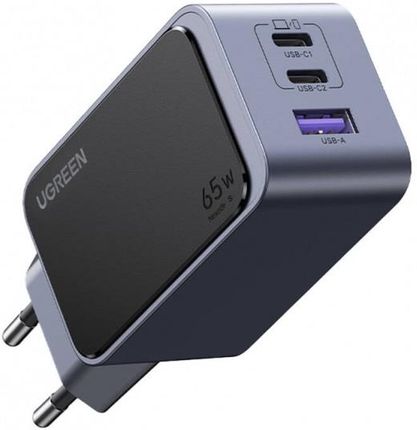 Ładowarka sieciowa Ugreen Nexode Air 65W, USB + 2x USB-C (35042) - zdjęcie 2