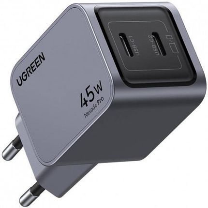 Ładowarka sieciowa Ugreen Nexode Pro 45W, 2x USB-C (35008) - zdjęcie 2