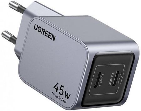 Ładowarka sieciowa Ugreen Nexode Pro 45W, 2x USB-C (35008) - zdjęcie 3