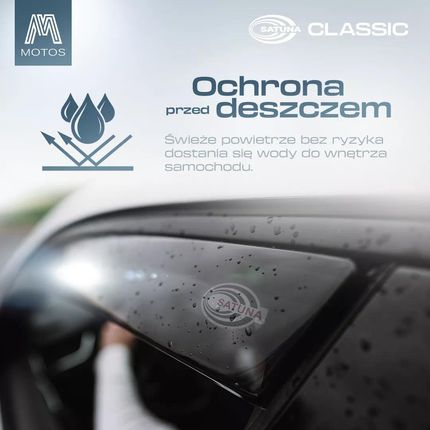 Satuna Owiewki Na Szyby Samochodowe Z Serii Do Dacia Lodgy 2012-2022 5-Drzwiowy - zdjęcie 6
