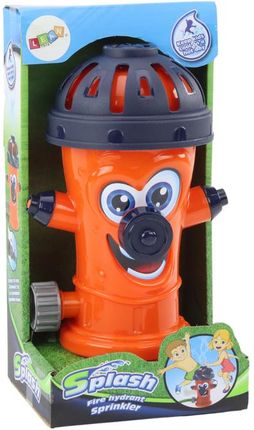 Lean Toys Zraszacz Ogrodowy Hydrant Fontanna Spryskiwacz Wodny Pomarańczowy - zdjęcie 3