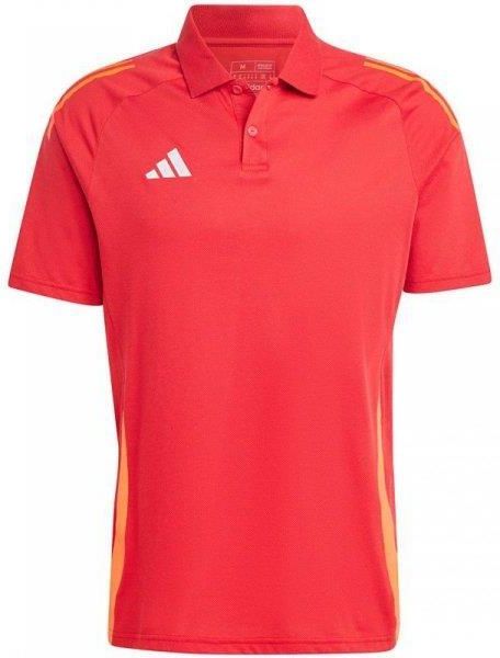 Koszulka męska adidas Tiro 24 Competition Polo czerwona IR7563 Ceny i