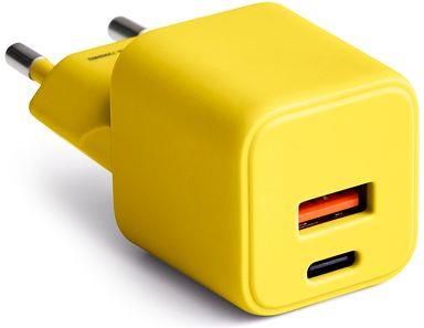 Colorum Ładowarka Sieciowa Usb-A + Usb-C Pd 30W Cls30-Ac-05 Xyellow - zdjęcie 2