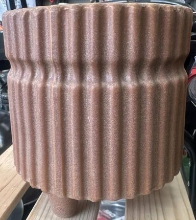 Osłonka Na Nóżkach Na Kwiaty Ozdobna Plastikowa 15,5X14,5 cm - zdjęcie 5