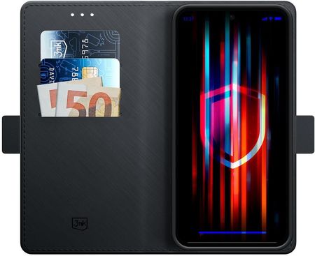 3Mk Etui Wallet Case Do Samsung Galaxy A25 5G Czarny - zdjęcie 4