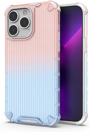 Hurtel Ombre Protect Case Etui Obudowa Plecki Do Iphone 14Promax Różowo Niebieskie - zdjęcie 3
