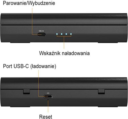 Bezprzewodowy zestaw mikrofonowy 7Ryms iRay DW40 (biały) - zdjęcie 2