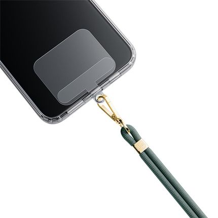 3Mk Sznurek Do Etui Easyclip Dark Green Gold - zdjęcie 2