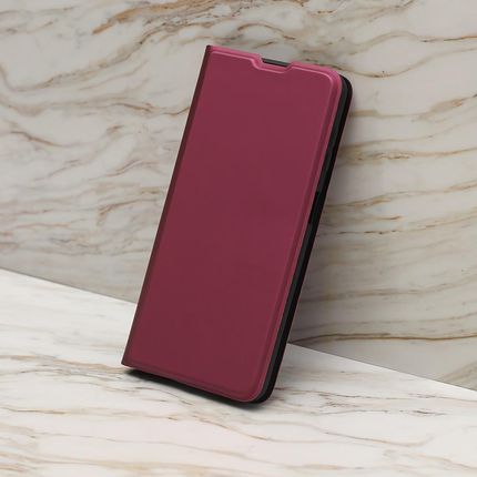 Tfo Etui Smart Soft Do Xiaomi Redmi 13C 4G Burgundowe - zdjęcie 3