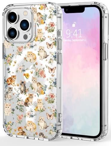 Maycari Magnetyczny Kot Etui Na Iphone 13 Pro Max Kompatybilny Z