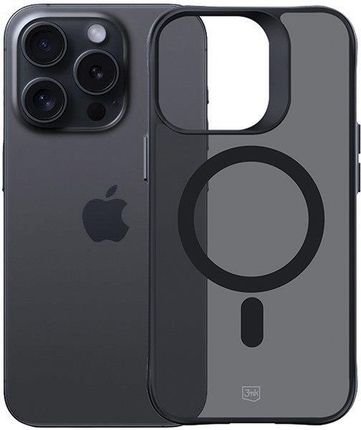 3Mk Etui Smoke Magcase Do Magsafe Do Iphone 15 Pro Czarne - zdjęcie 4