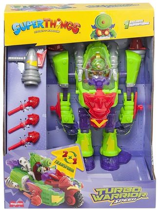 Super Things Robot Transformujący Turbo Warrior Speed + Akcesoria - zdjęcie 3