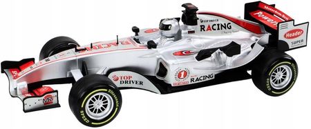 Leantoys Wyścigówka Zdalnie Sterowana Rc 1:12 Srebrna Światła Dźwięki - zdjęcie 3