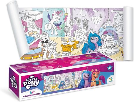Dodo Zestaw Do Malowania Kolorowanka W Rolce Kucyki Konie My Little Pony - zdjęcie 4
