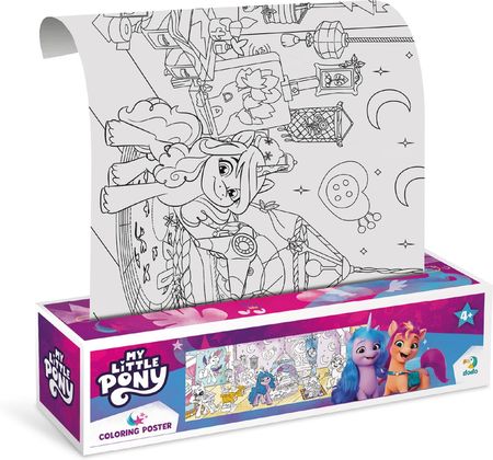 Dodo Zestaw Do Malowania Kolorowanka W Rolce Kucyki Konie My Little Pony - zdjęcie 2