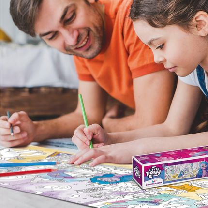 Dodo Zestaw Do Malowania Kolorowanka W Rolce Kucyki Konie My Little Pony - zdjęcie 3