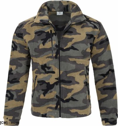 Jhk Flra 340 Bluza Polarowa Unisex Moro L - zdjęcie 4