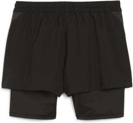 Szorty damskie Puma TEAMGOAL 2IN1 czarne 65877503 - zdjęcie 2