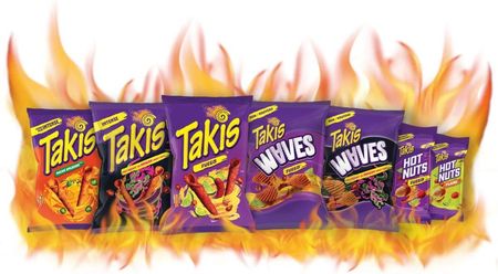 Chipsy kukurydziane TAKIS Fuego o smaku papryki chili i limonki 100 g ||| ZAMÓW DO 15:00 - Wysyłka dzisiaj ! - zdjęcie 2
