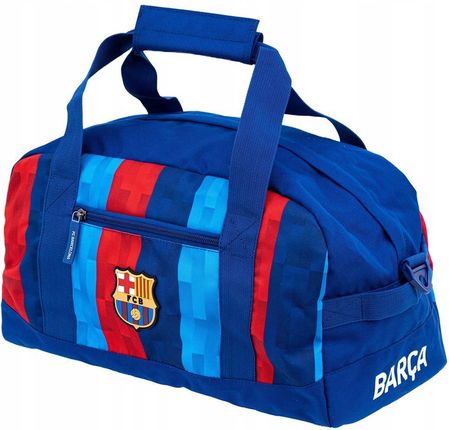 Torba treningowa w barwach FC Barcelonana na ramię sportowa Regulowany pas - zdjęcie 2