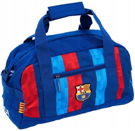 Torba treningowa w barwach FC Barcelonana na ramię sportowa Regulowany pas - zdjęcie 5