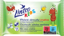Zdjęcie Chusteczki nawilżane LINTEO Kids 15szt. - Łańcut