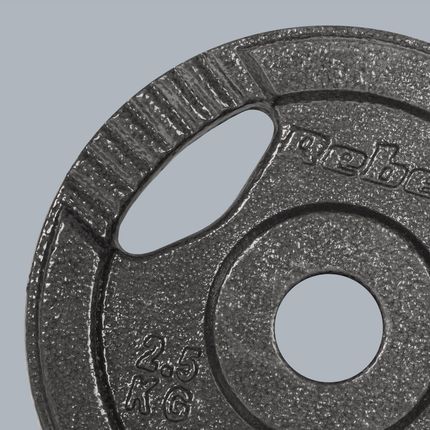 Rebel Zestaw Obciążeń Żeliwnych 4X2.5Kg Otwór 31Mm Talerz Z Uchwytami Active - zdjęcie 5